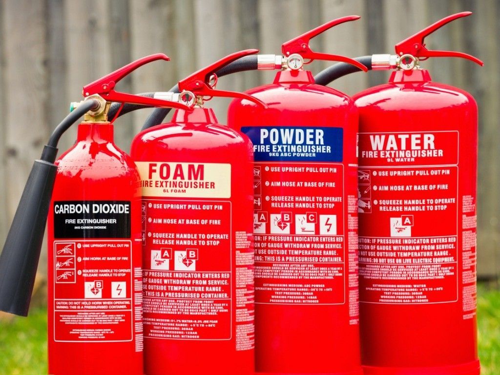 fire extinguisher safety different types 184